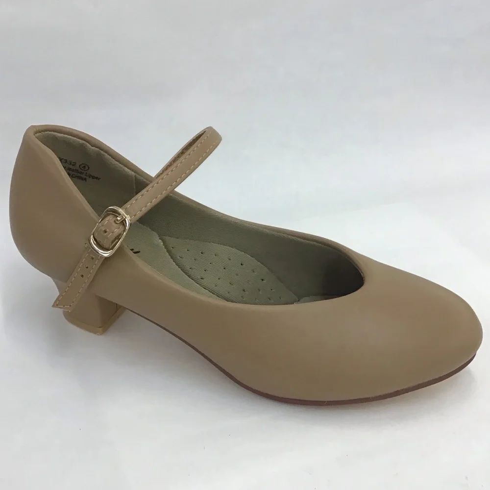 Stelle 1.5 Character Dance Shoes, Girls Shoe Tan Size 4
